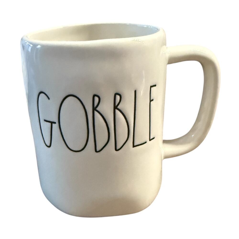 Rae Dunn GOBBLE Mug 20 oz Artisan Collection by Magenta